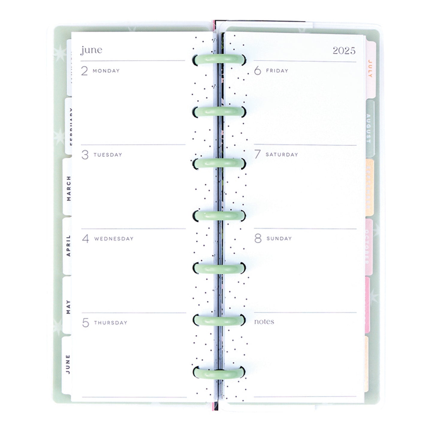 Happy Planner - Planner Skinny Mini (2025) - Forest Flowers