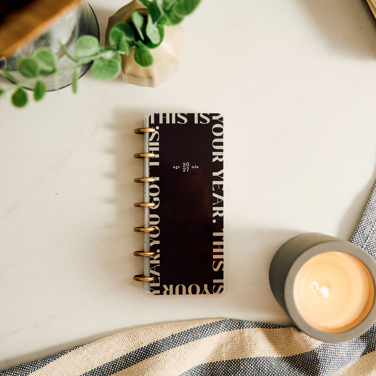 Happy Planner - Planner Skinny Mini (2027) - Haven & Heart