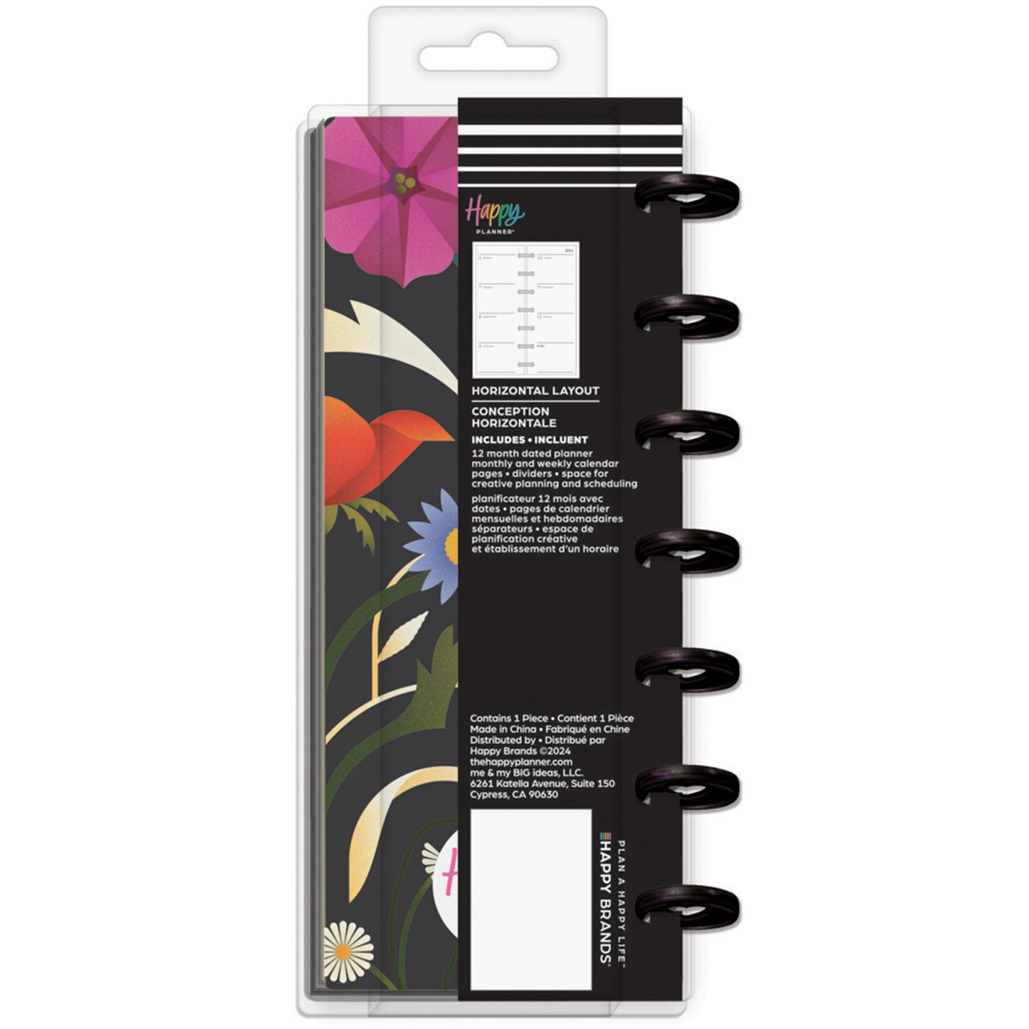 Happy Planner - Planner Skinny Mini (2025) - Radiant Garden