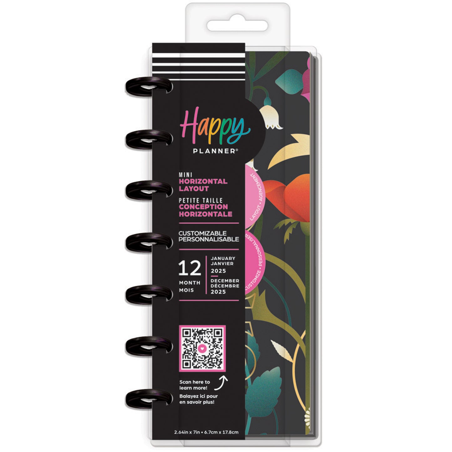 Happy Planner - Planner Skinny Mini (2025) - Radiant Garden