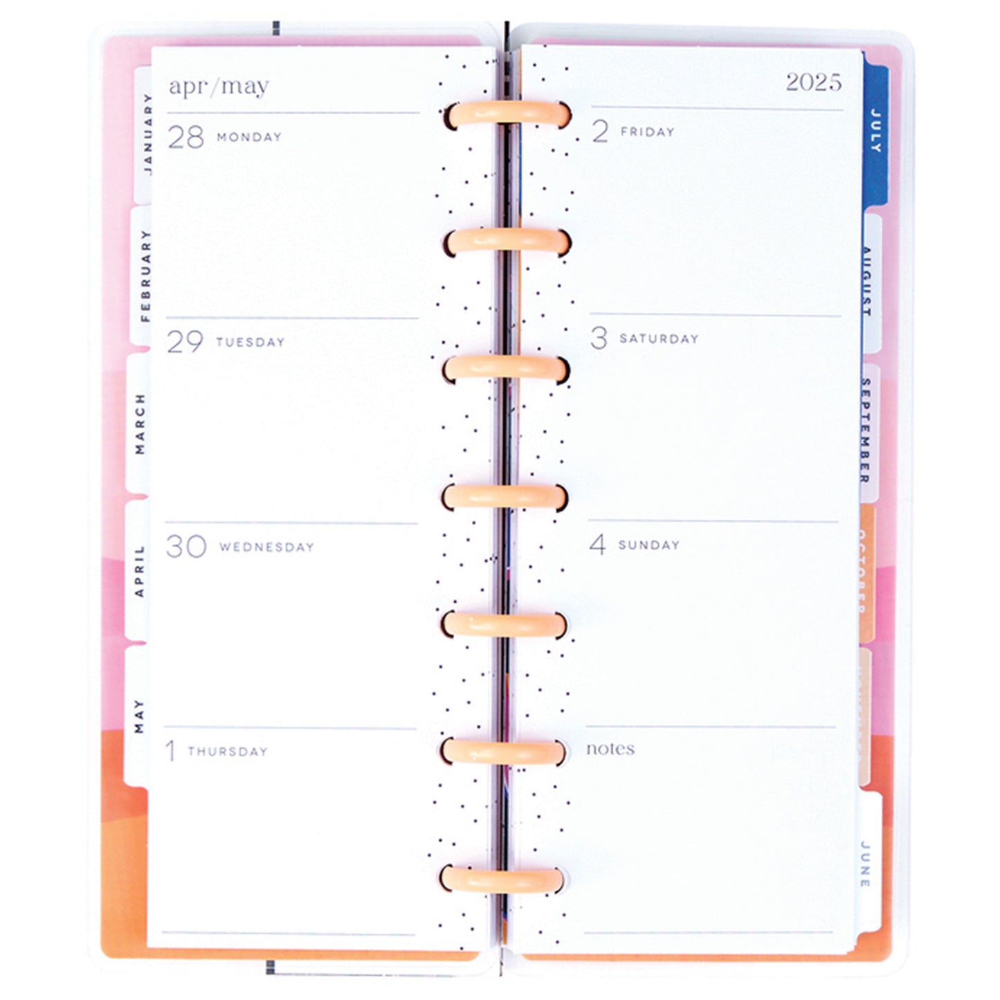 Happy Planner - Planner Skinny Mini (2025) - Vivid Tropics