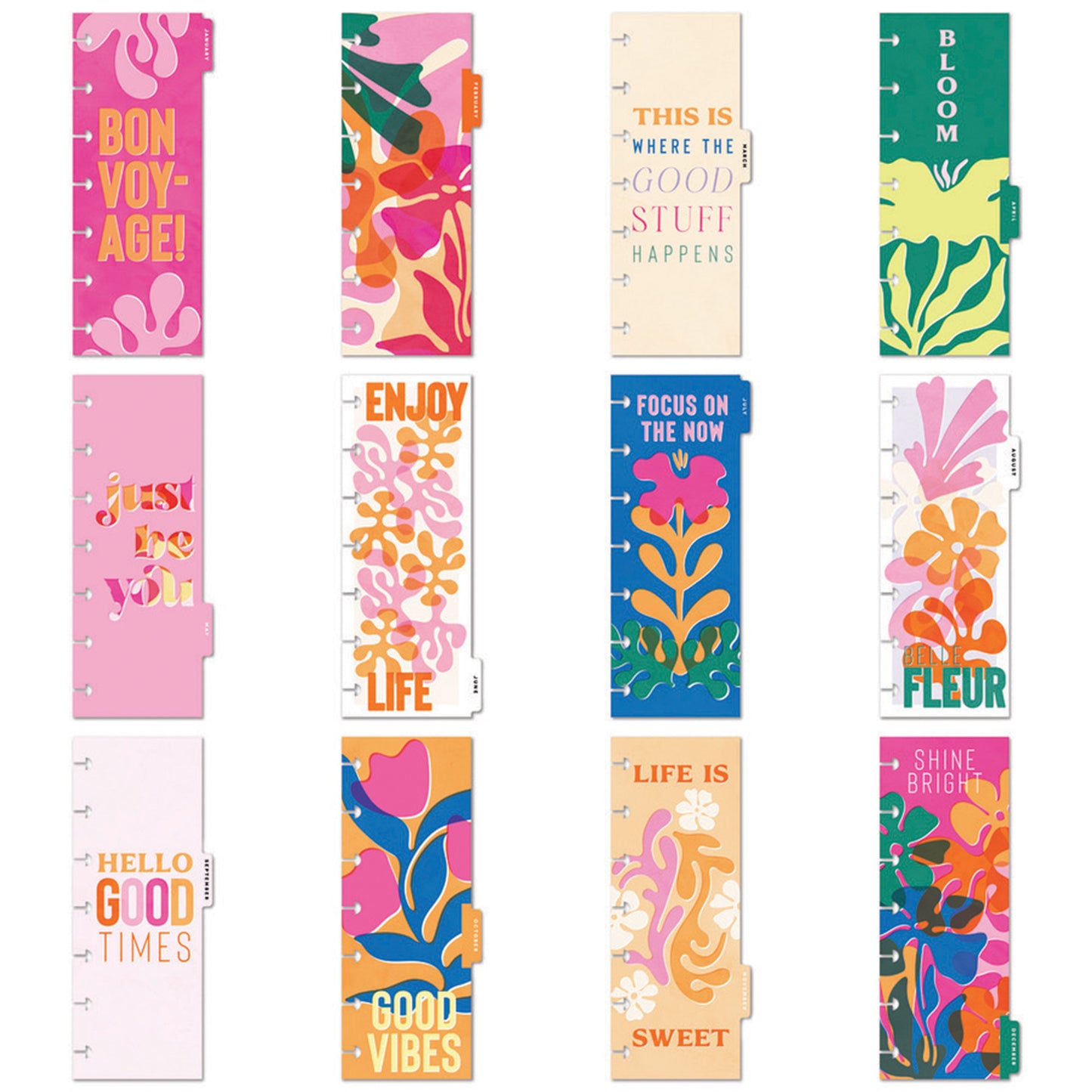 Happy Planner - Planner Skinny Mini (2025) - Vivid Tropics