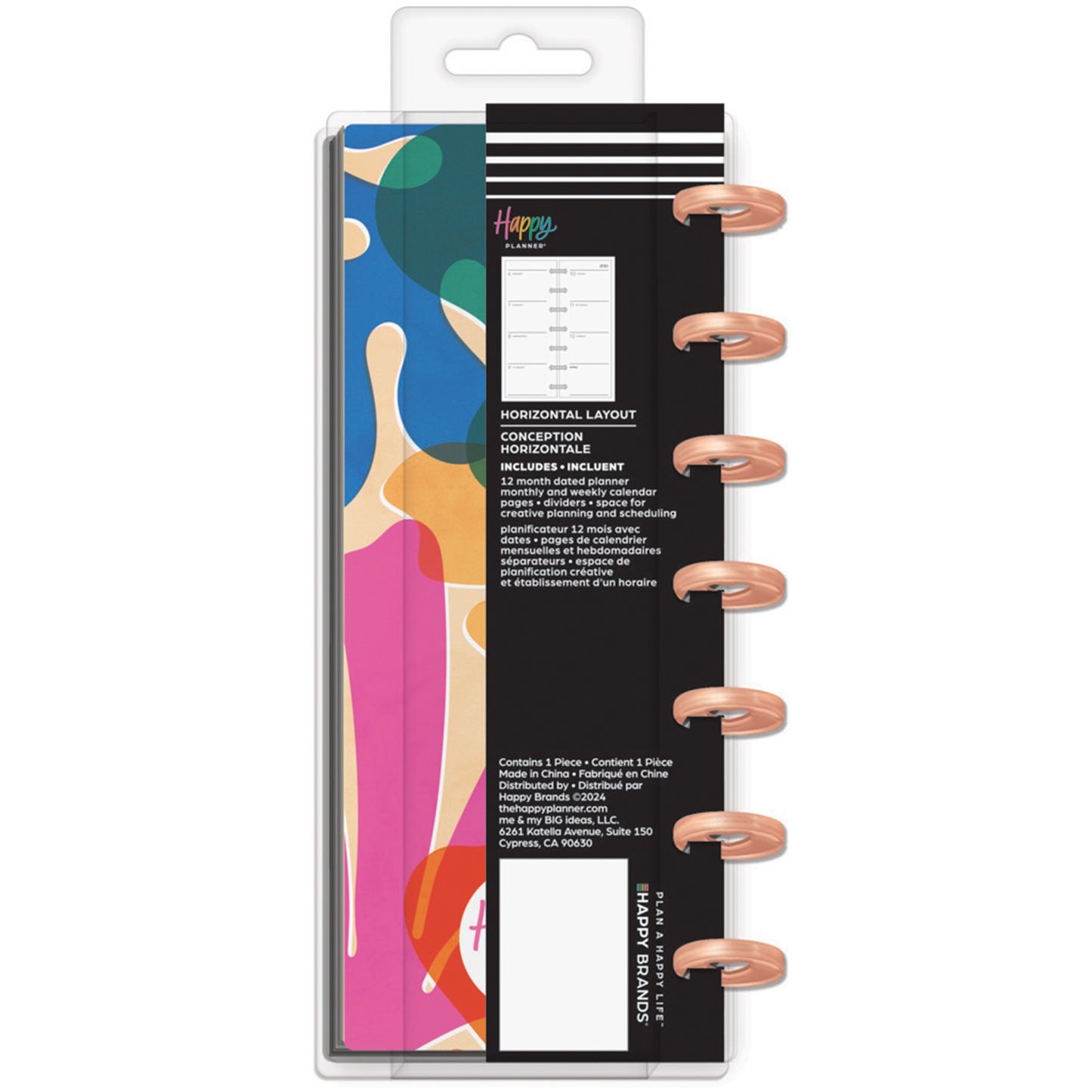 Happy Planner - Planner Skinny Mini (2025) - Vivid Tropics