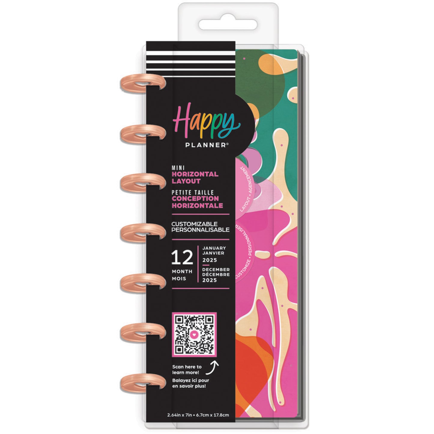 Happy Planner - Planner Skinny Mini (2025) - Vivid Tropics