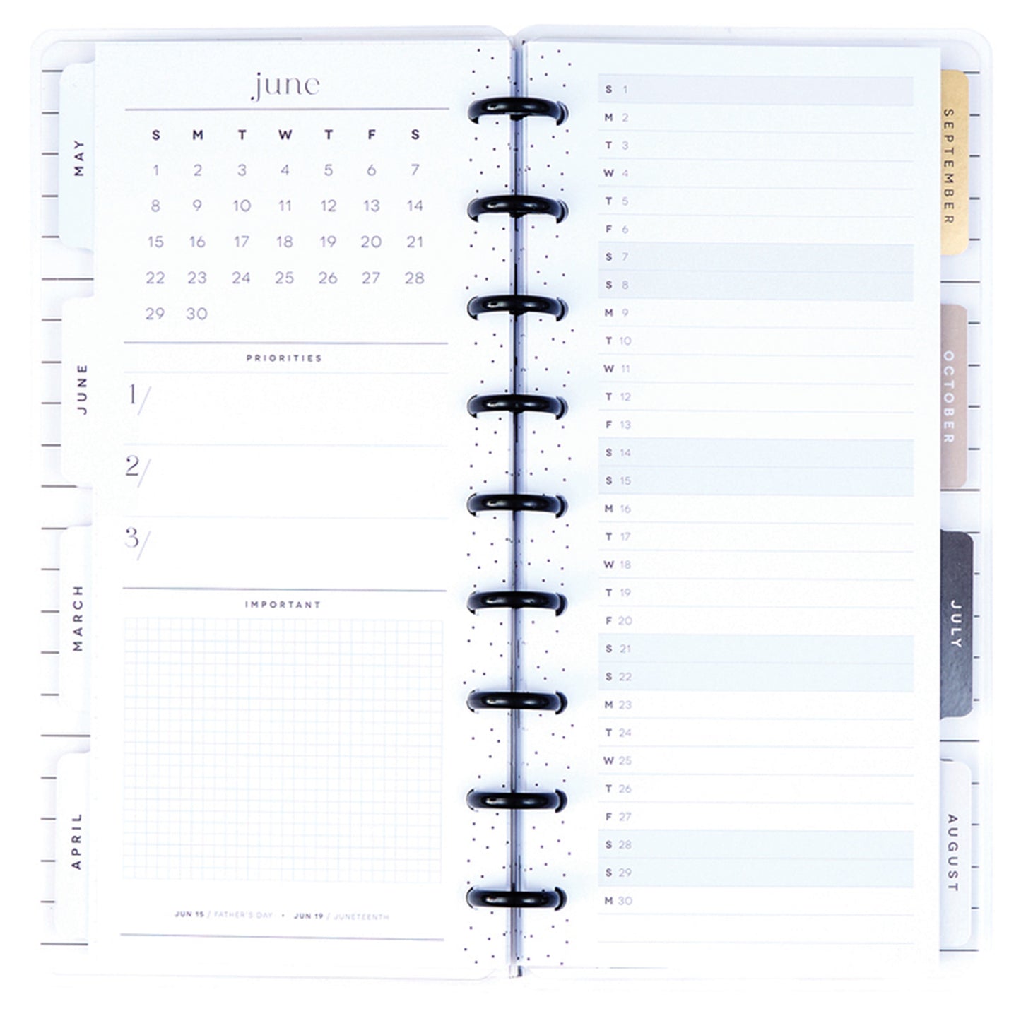 Happy Planner - Planner Skinny Classic (2025) - Sketchy Florals