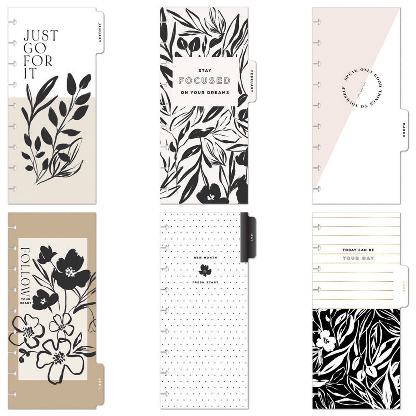 Happy Planner - Planner Skinny Classic (2025) - Sketchy Florals