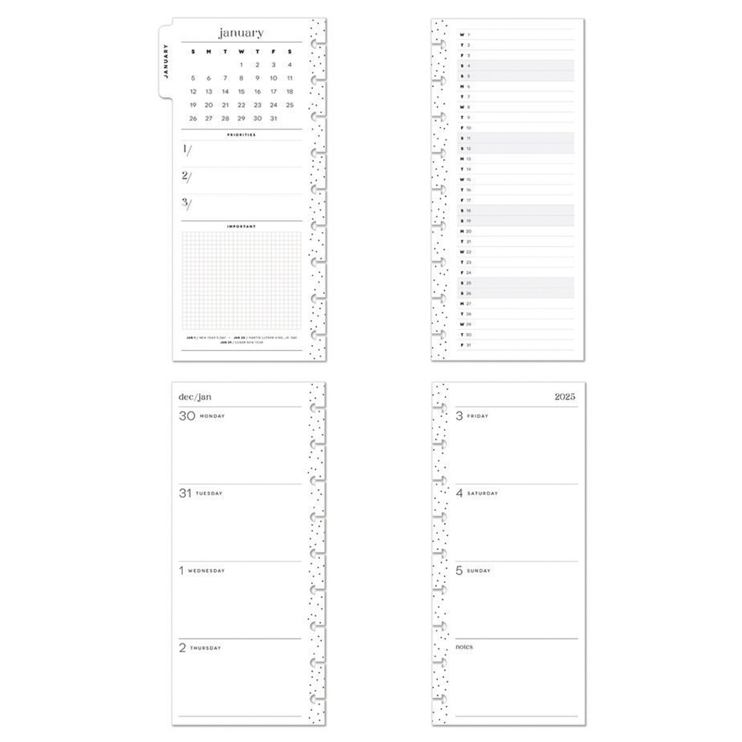 Happy Planner - Planner Skinny Classic (2025) - Woodland Whispers