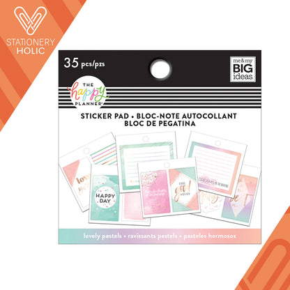 Happy Planner - Tiny Sticker Pad - Lovely Pastels