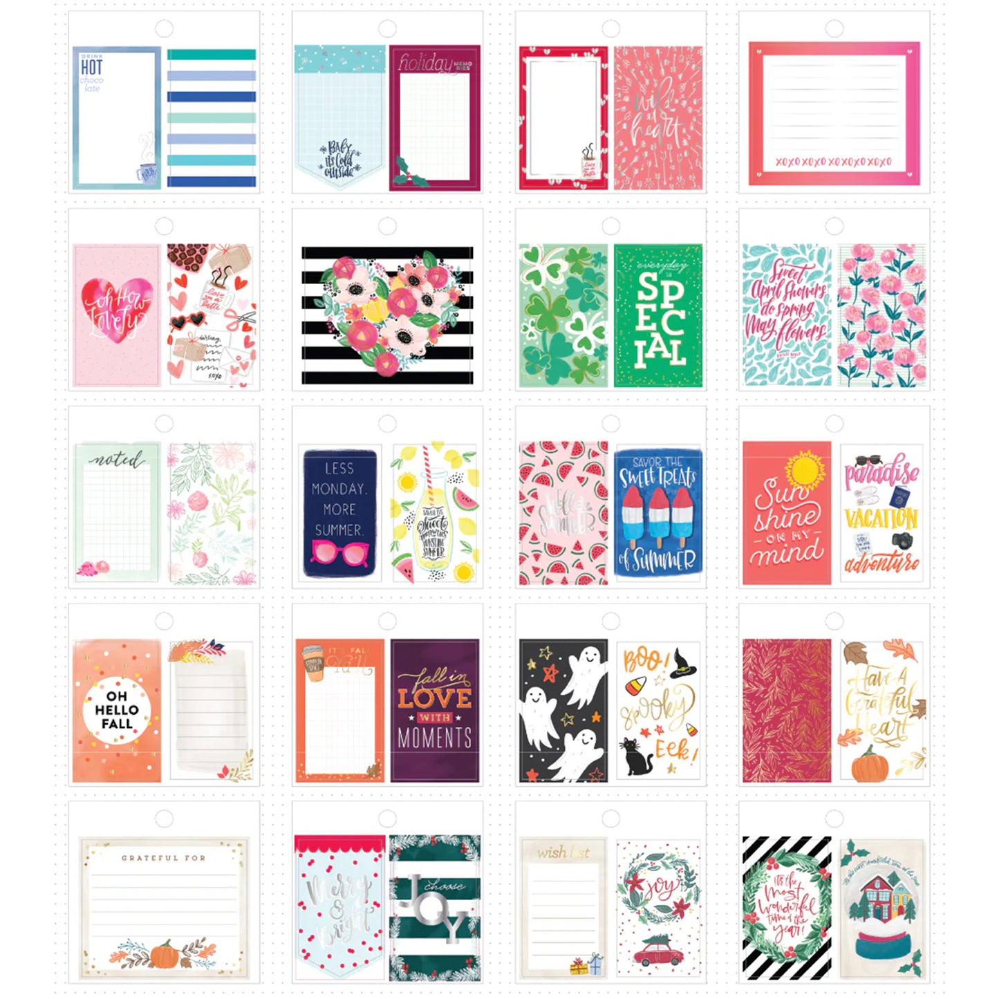 Happy Planner - Tiny Sticker Pad - Seasonal