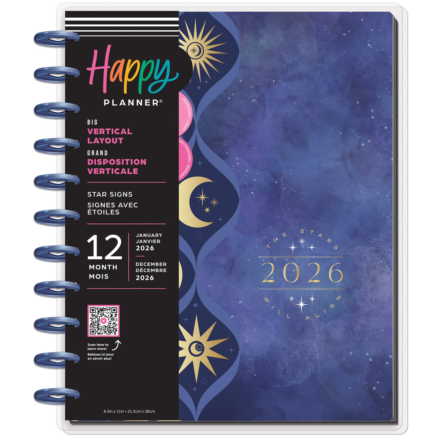 Happy Planner - Planner Big  (2026) - Star Signs