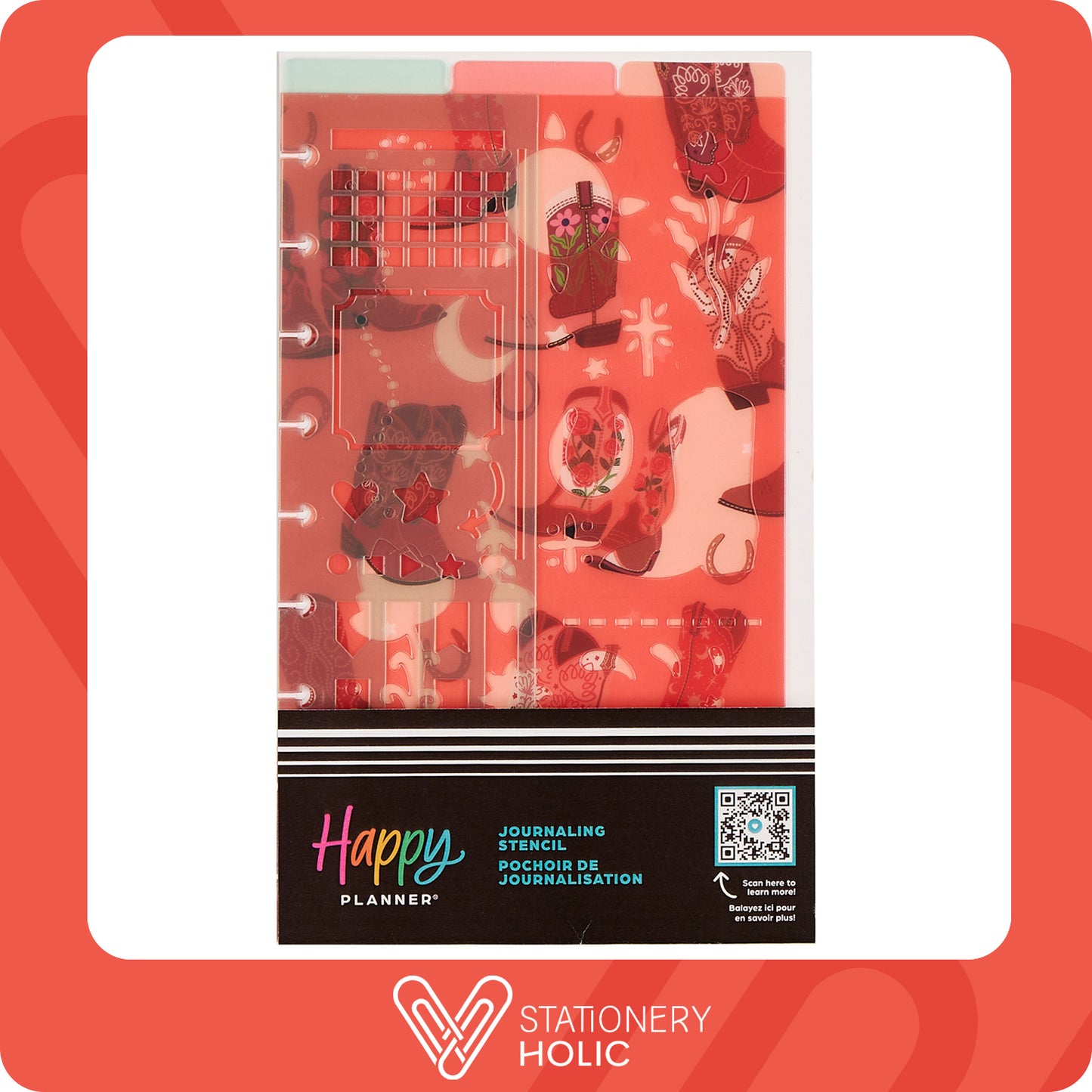 Happy Planner - Stencils - Western Bloom