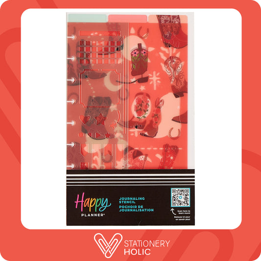 Happy Planner - Stencils - Western Bloom