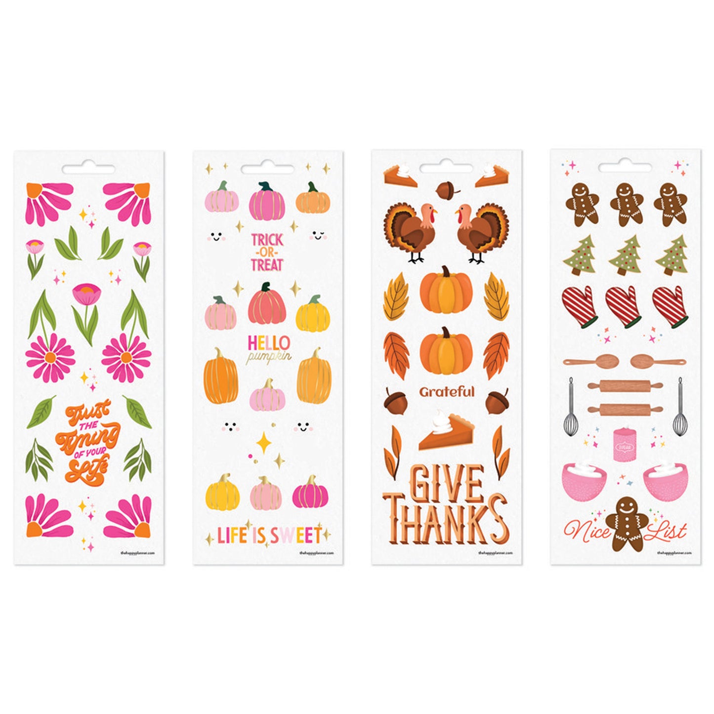 Happy Planner - Sticker Bloc - Seasons Of Joy