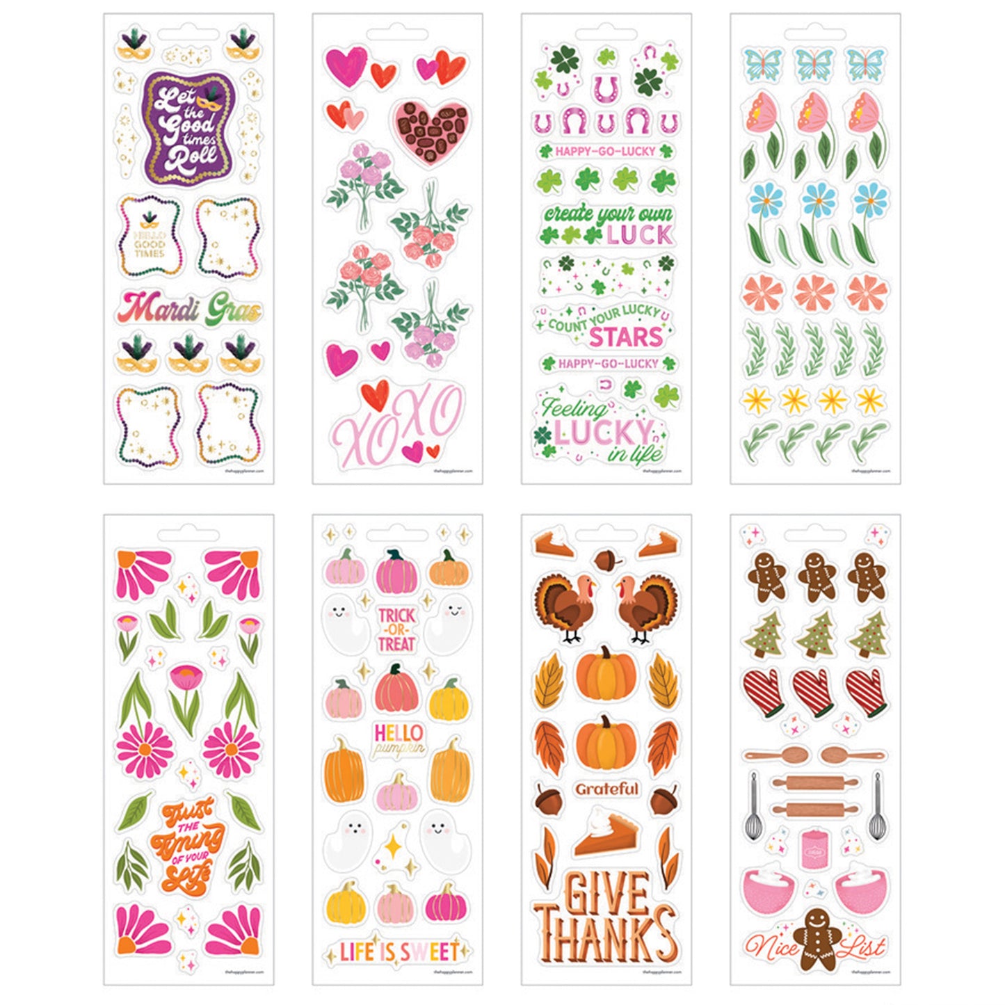 Happy Planner - Sticker Bloc - Seasons Of Joy