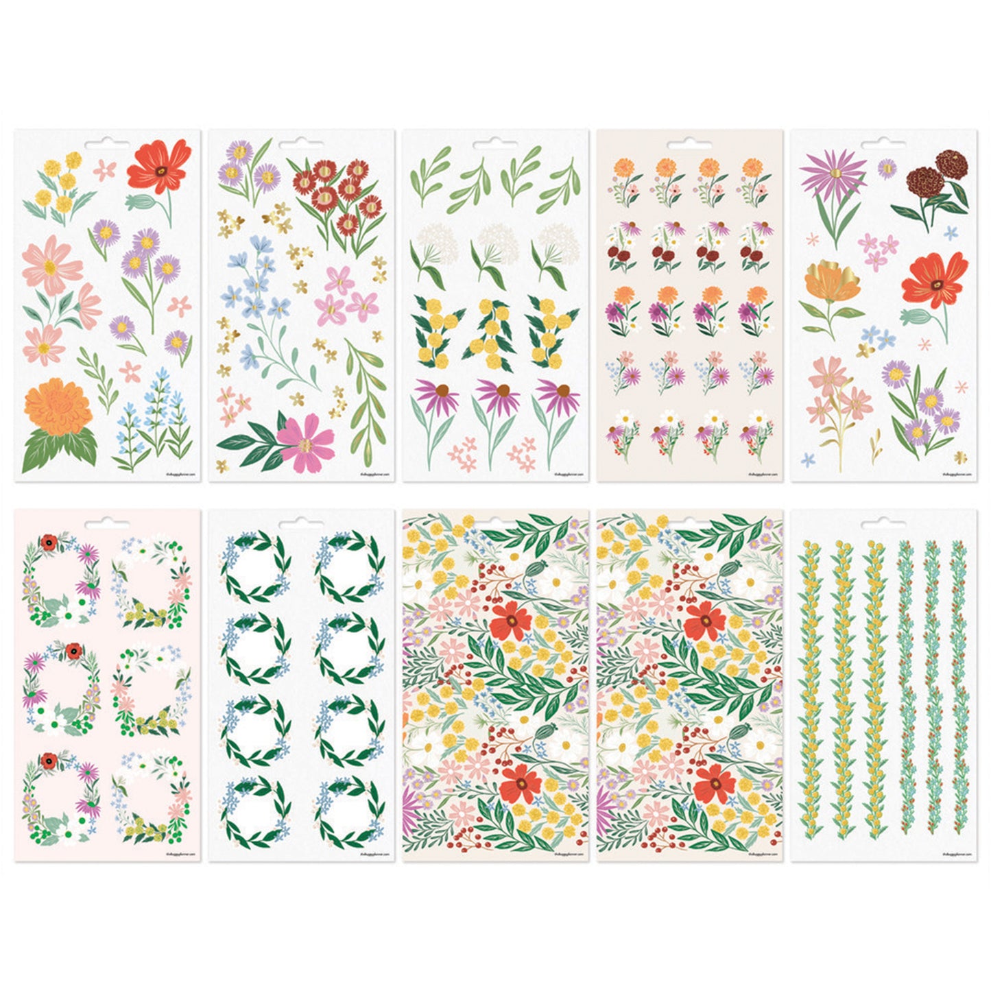 Happy Planner - Sticker Pack - Blooming Bouquet