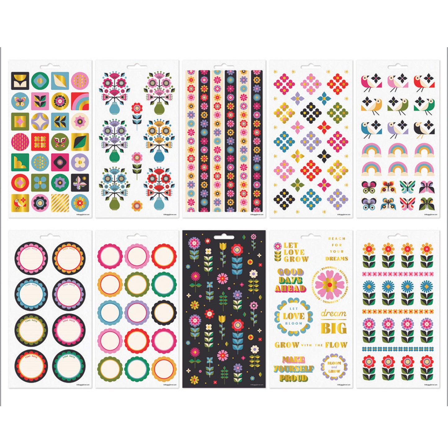 Happy Planner - Sticker Pack - Mod Garden