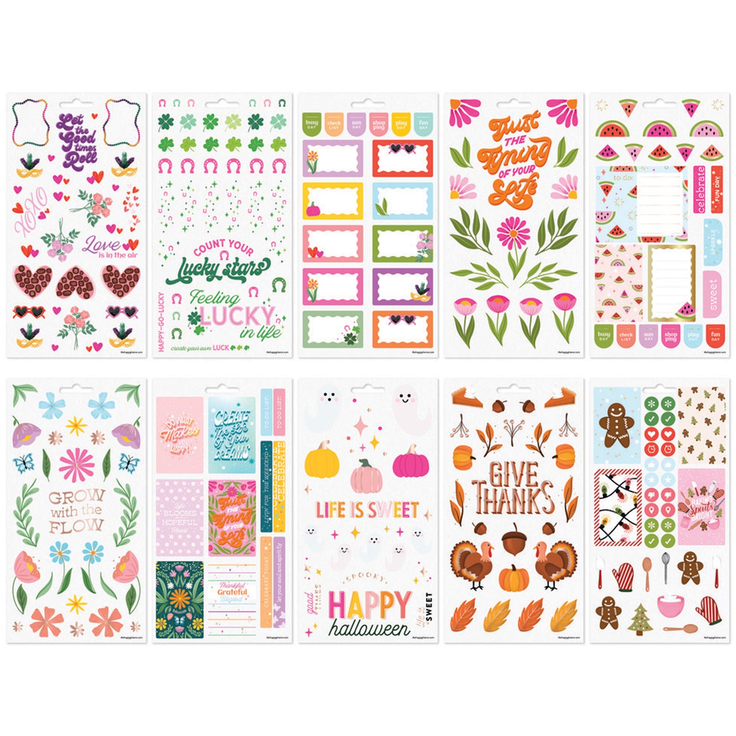 Happy Planner - Sticker Pack - Seasons of Joy