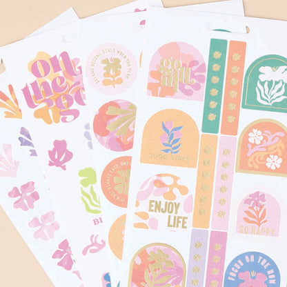 Happy Planner - Sticker Pack - Vivid Tropics