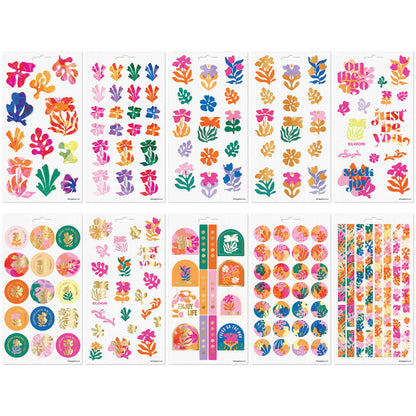 Happy Planner - Sticker Pack - Vivid Tropics