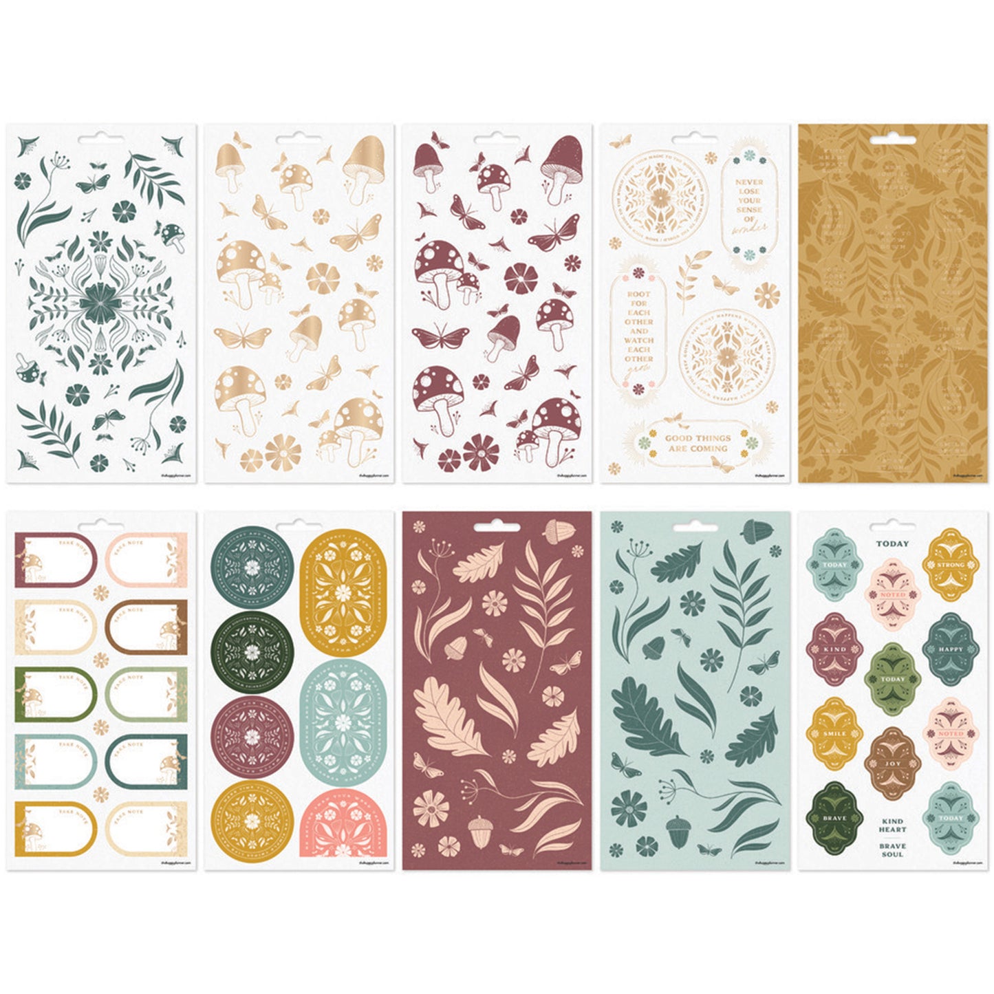 Happy Planner - Sticker Pack - Woodland Whispers