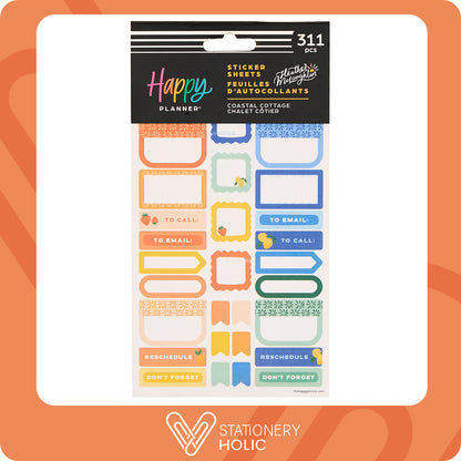 Happy Planner - Sticker Pack - Coastal Cottage