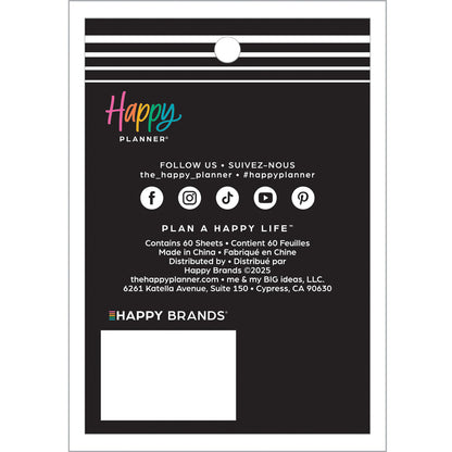 Happy Planner - Sticky Notes Translucidas - Modern Charm