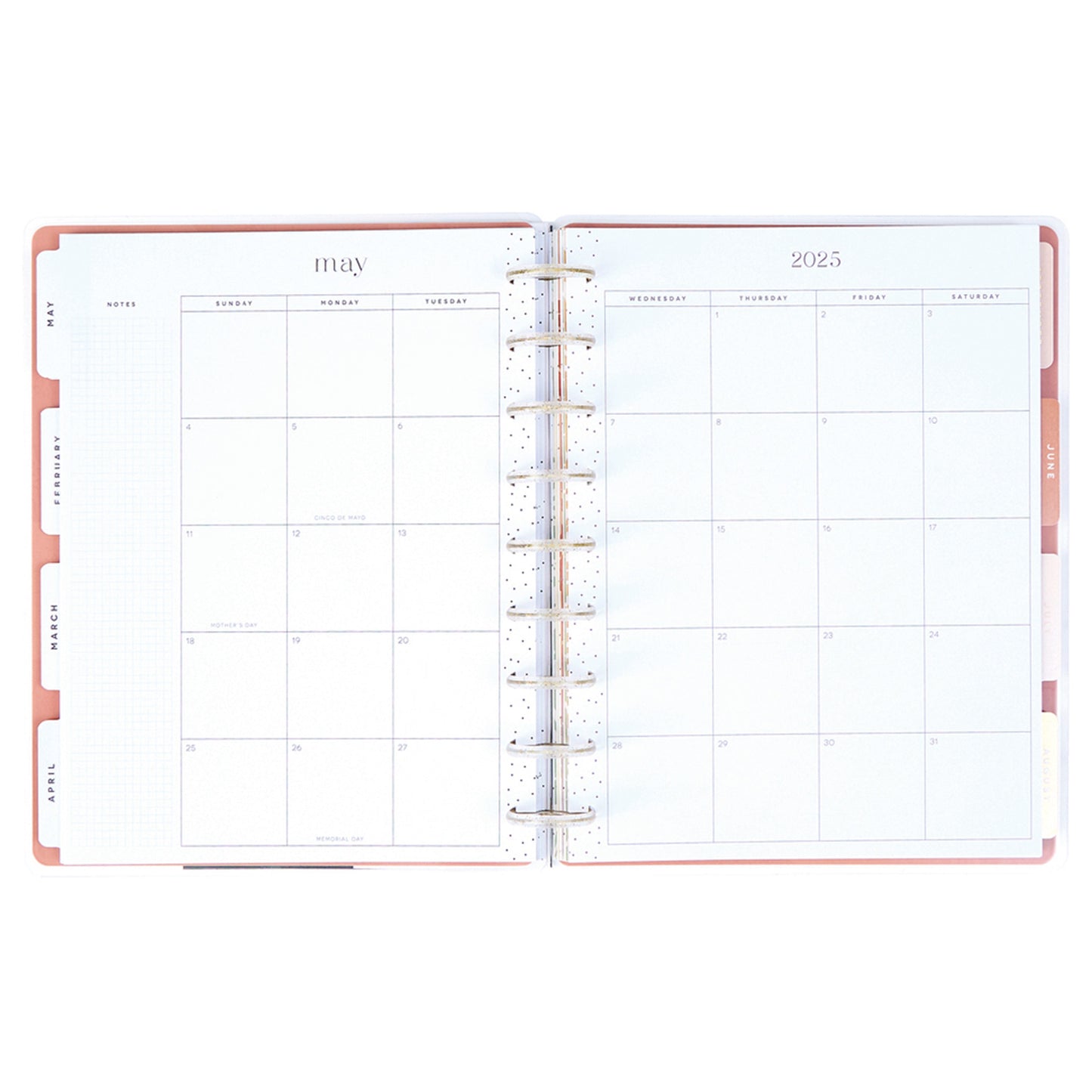 Happy Planner - Planner Classic (2025) Vertical - Sunny Oasis