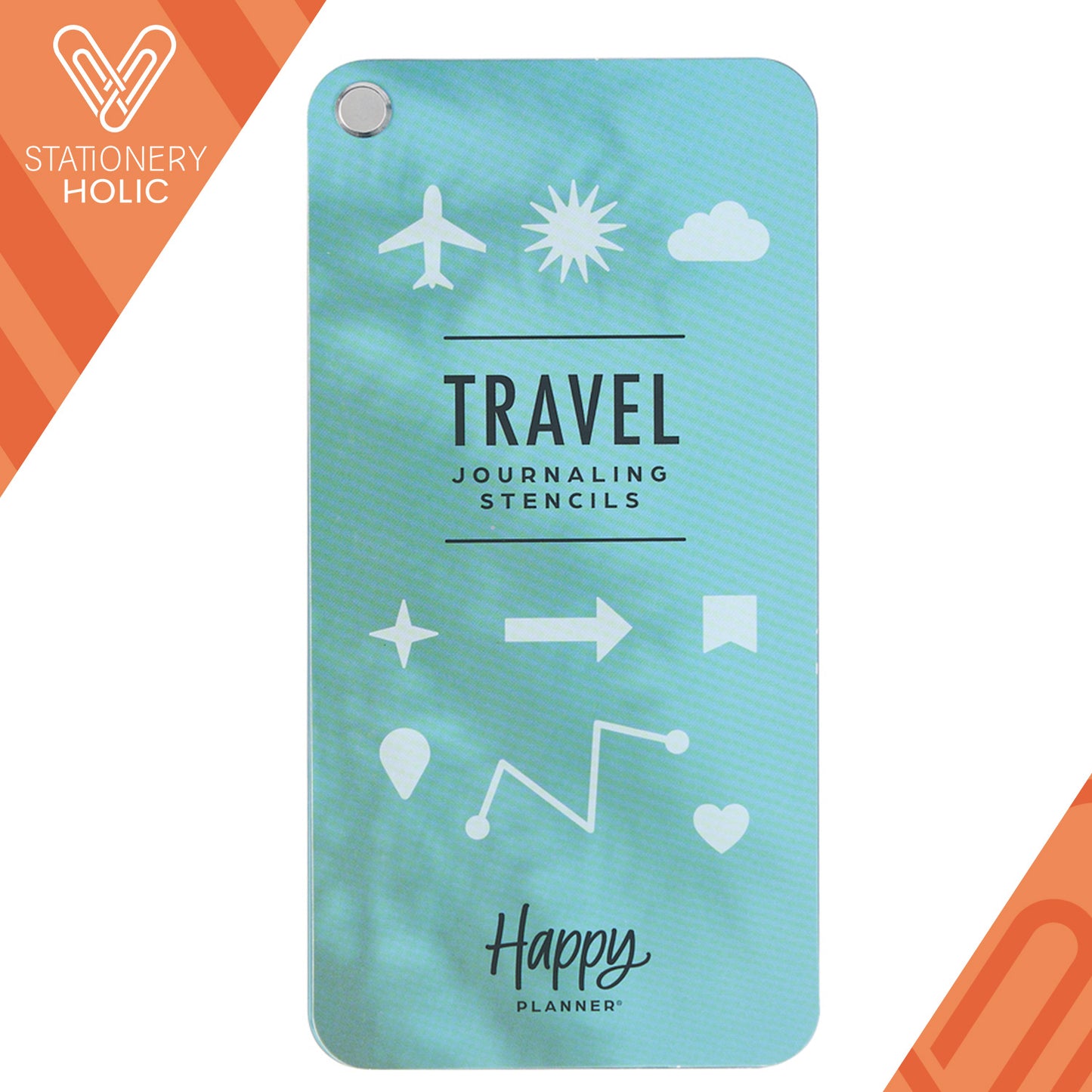 Happy Planner - Stencils Fan Book - Travel