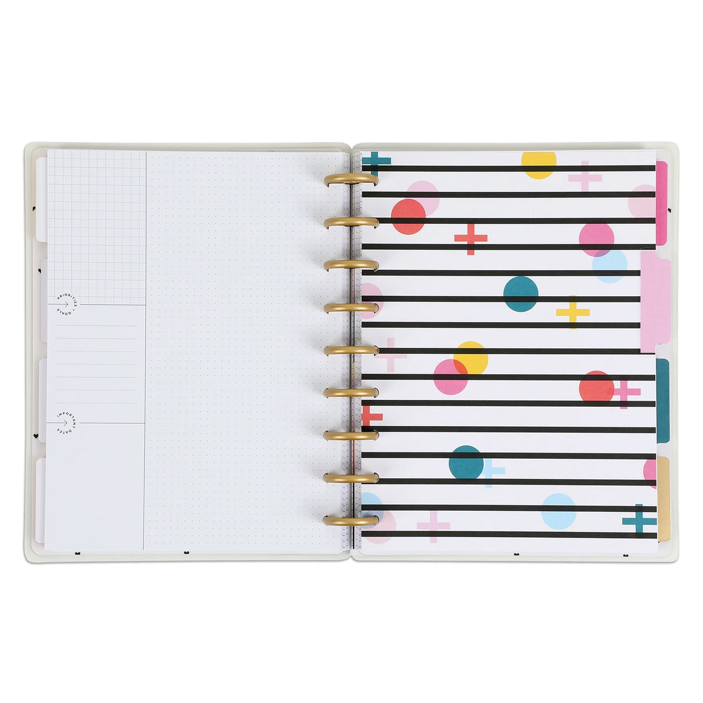 Happy Planner - Planner Classic (12 meses undated) Vertical - Bright & Fun