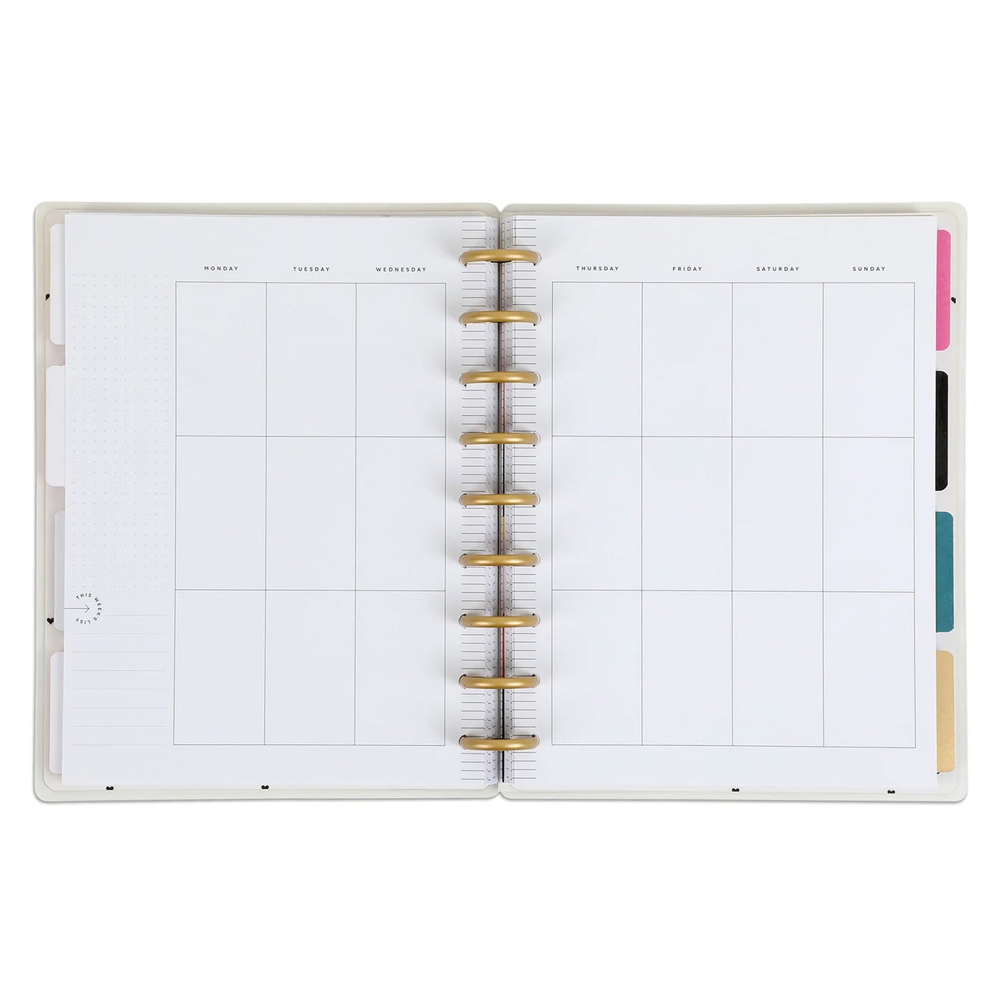 Happy Planner - Planner Classic (12 meses undated) Vertical - Bright & Fun