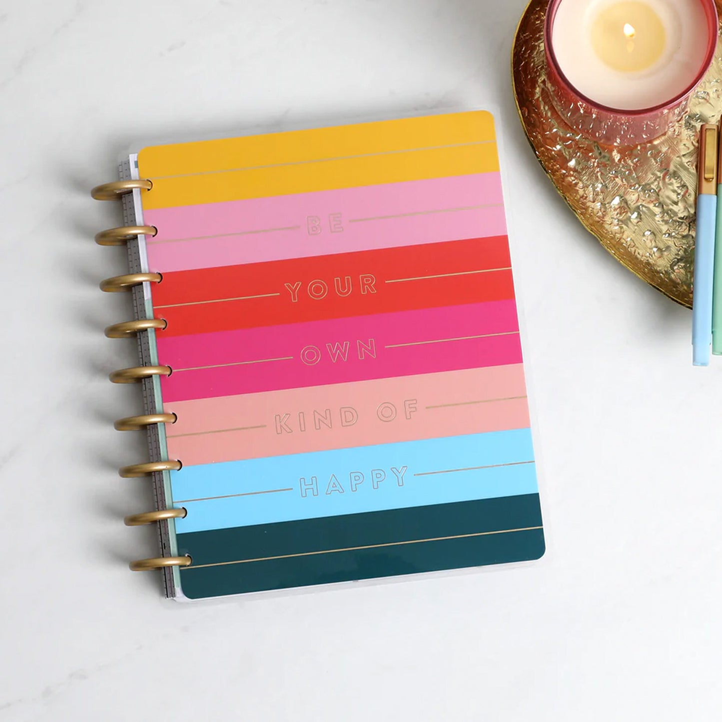 Happy Planner - Planner Classic (12 meses undated) Vertical - Bright & Fun