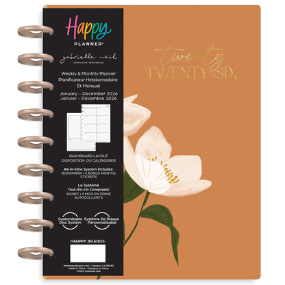 Happy Planner - Planner Classic (2026) - Vintage Garden