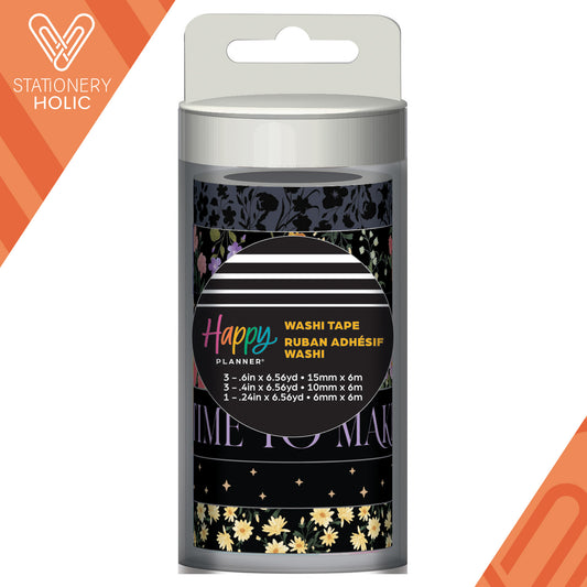 Happy Planner - Washi Tube - Dark Garden