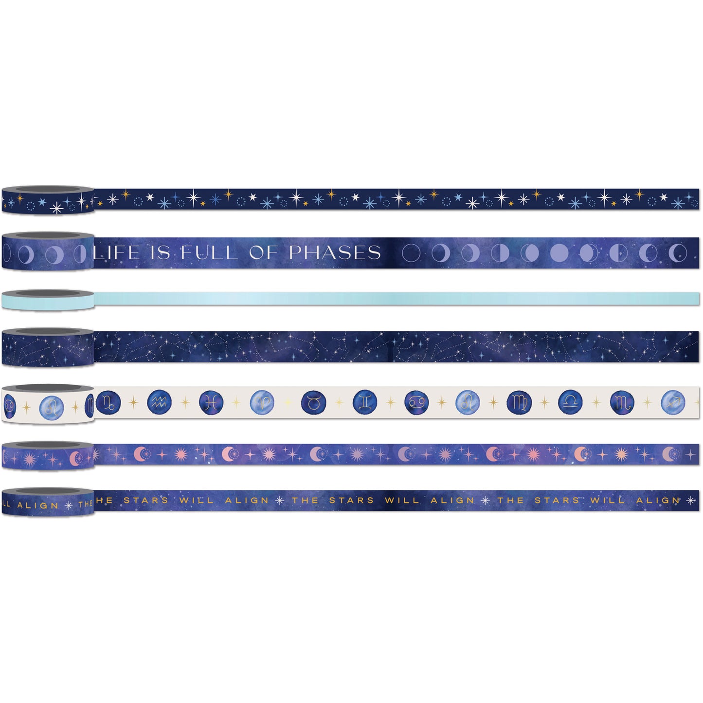 Happy Planner - Washi Tube - Star Signs