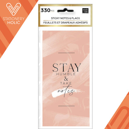 Happy Planner - Sticky Notes Work + Life - Blush