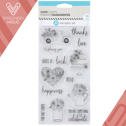 Hampton Art - Sellos - Flowery