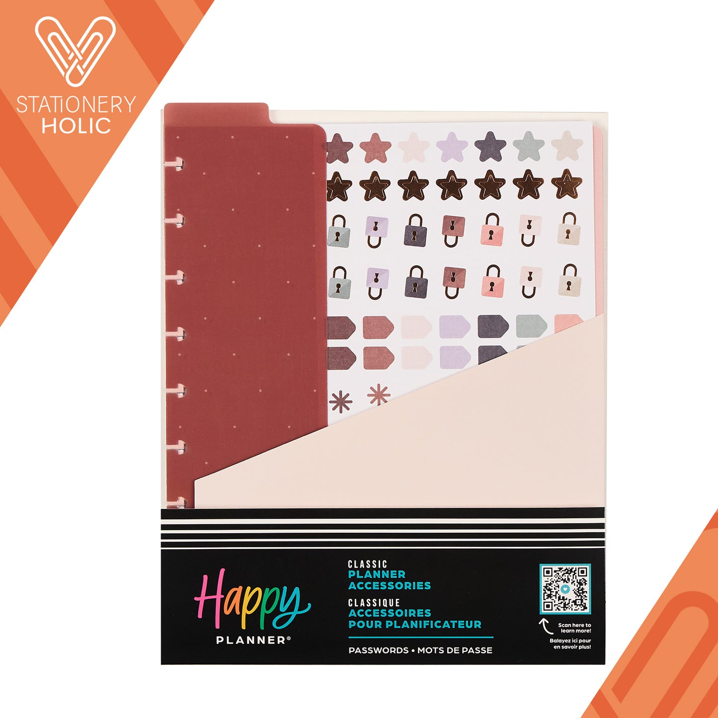 Happy Planner - Accessory Pack - Passwords