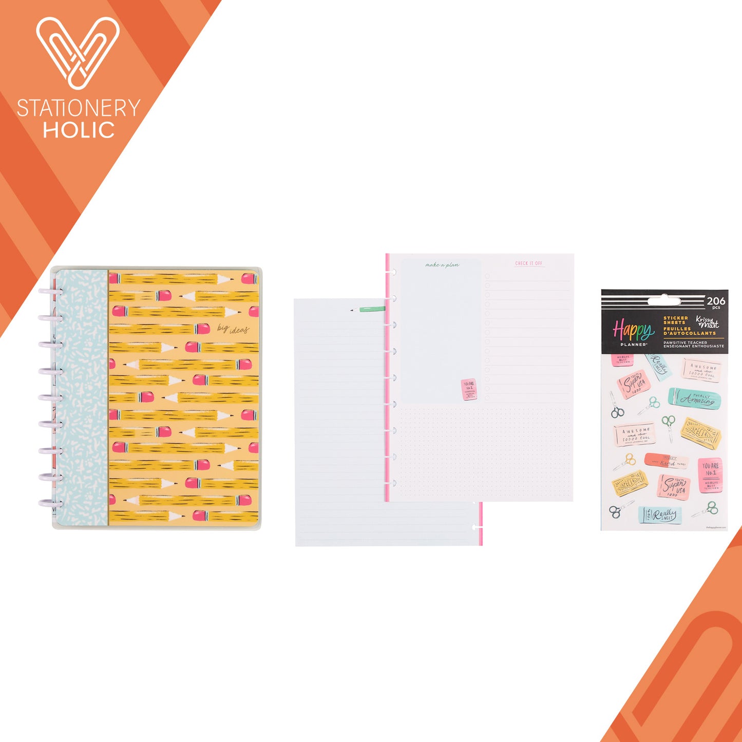 Happy Planner - Happy Notes Bundle - Pawsitive Teacher