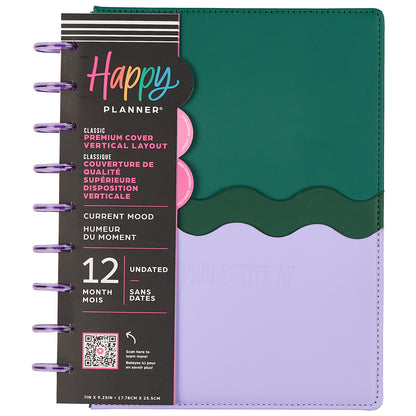 Happy Planner - Planner Classic Deluxe (12 meses no fechado) - Current Mood