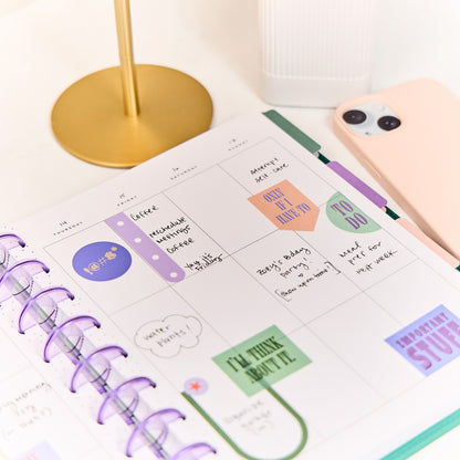 Happy Planner - Planner Classic Deluxe (12 meses no fechado) - Current Mood