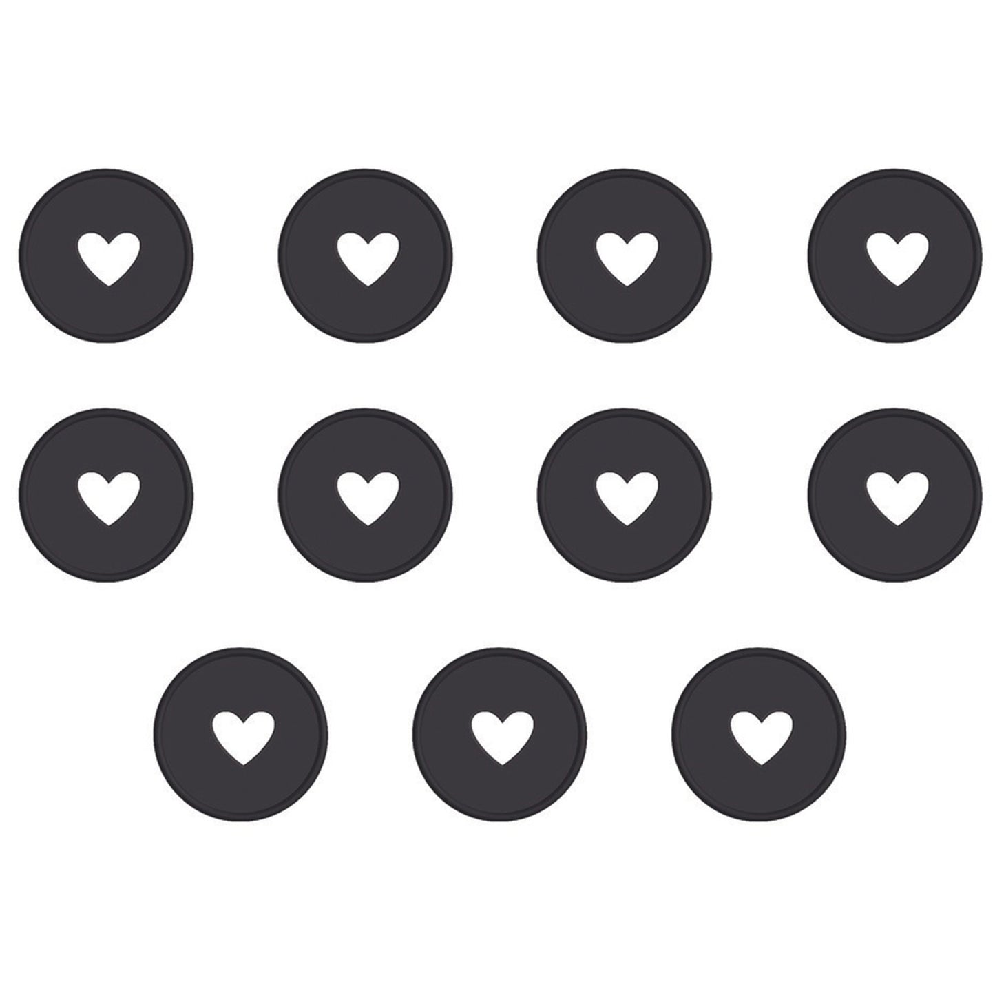 Happy Planner - Discos Expander Plastico - Negro