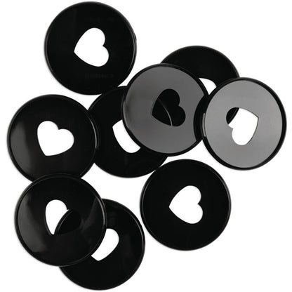 Happy Planner - Discos Expander Plastico - Negro