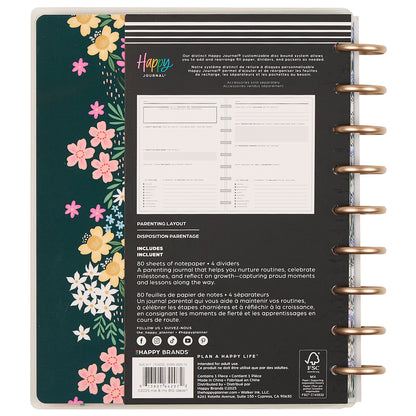 Happy Planner - Journal Guiado - Cool Bloom Parenting