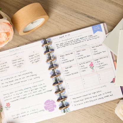 Happy Planner - Journal Guiado - Cool Bloom Parenting