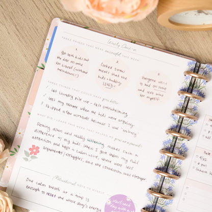 Happy Planner - Journal Guiado - Cool Bloom Parenting