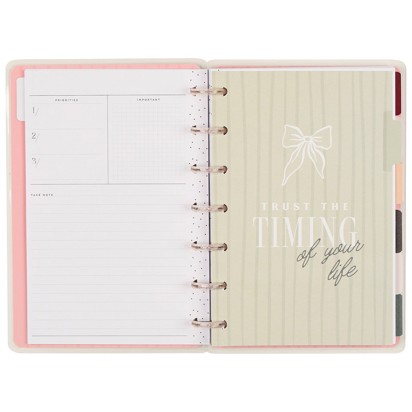 Happy Planner - Planner Mini (12 meses no fechado) - Cafe Coquette
