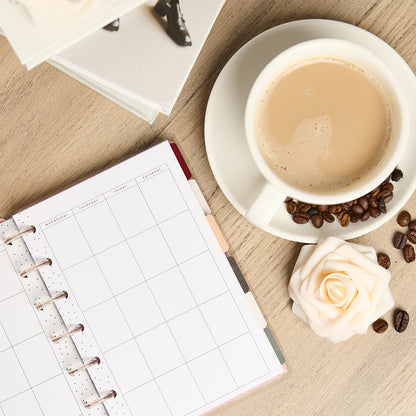 Happy Planner - Planner Mini (12 meses no fechado) - Cafe Coquette