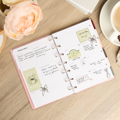 Happy Planner - Planner Mini (12 meses no fechado) - Cafe Coquette