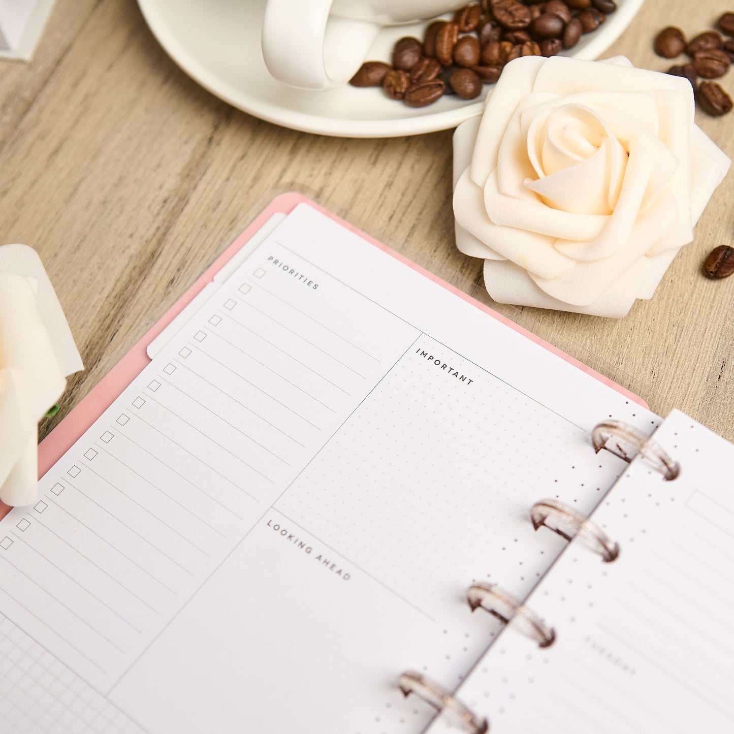 Happy Planner - Planner Mini (12 meses no fechado) - Cafe Coquette