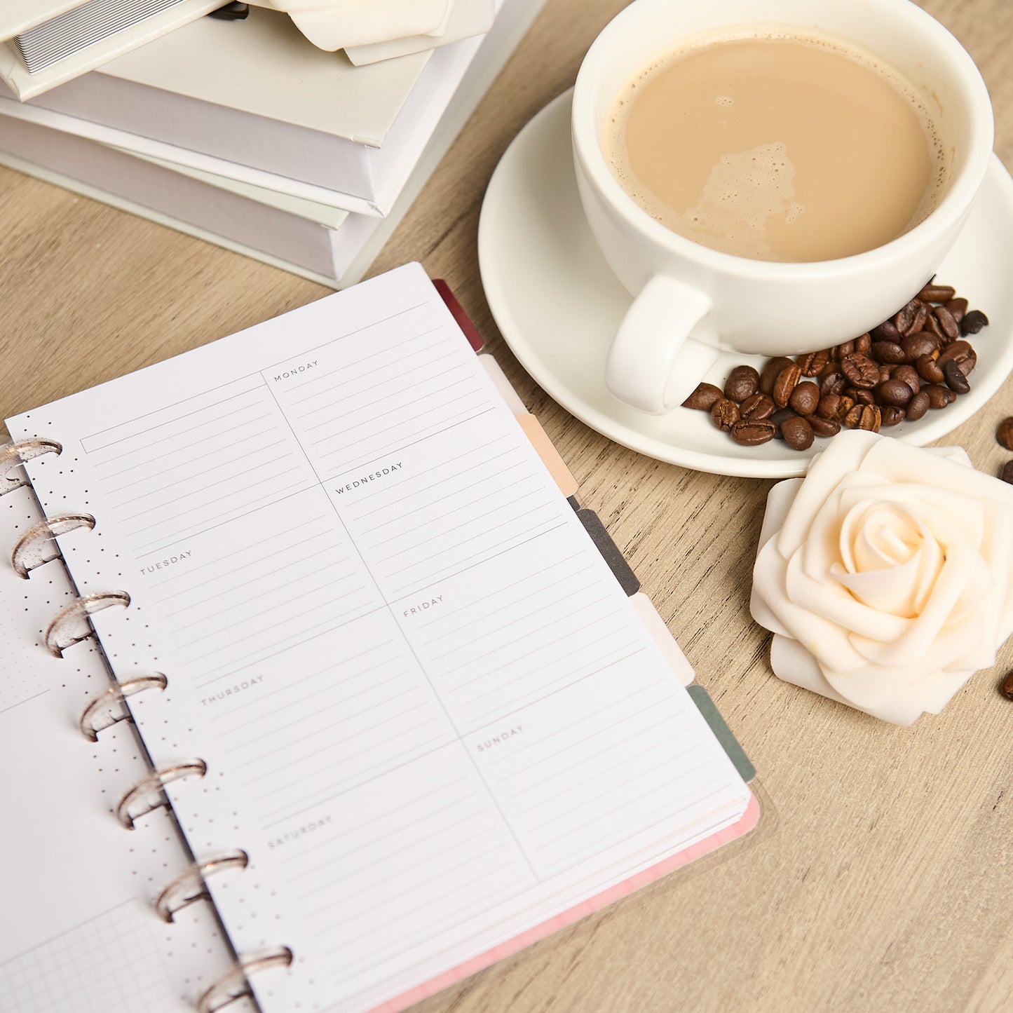 Happy Planner - Planner Mini (12 meses no fechado) - Cafe Coquette